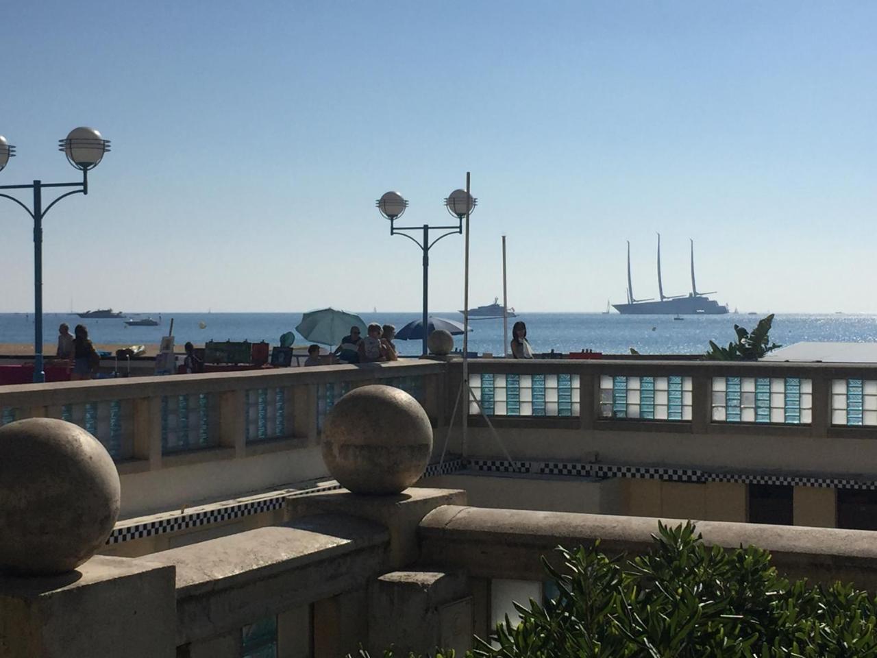 Gorgeous One-Bedroom Apartment With Terrace And Sea View -Stayinantibes- Bijou Plage מראה חיצוני תמונה