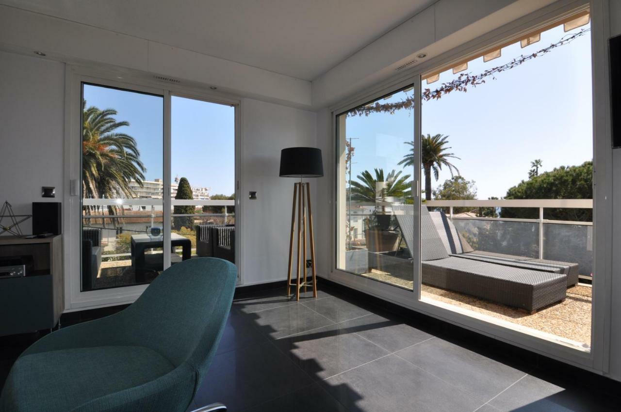 Gorgeous One-Bedroom Apartment With Terrace And Sea View -Stayinantibes- Bijou Plage מראה חיצוני תמונה