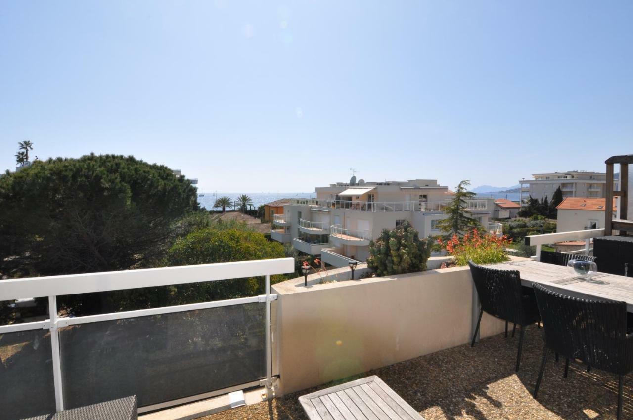 Gorgeous One-Bedroom Apartment With Terrace And Sea View -Stayinantibes- Bijou Plage מראה חיצוני תמונה